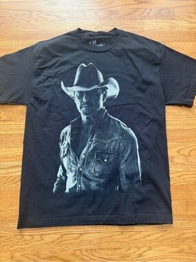 Tim McGraw country western concert tshirt L